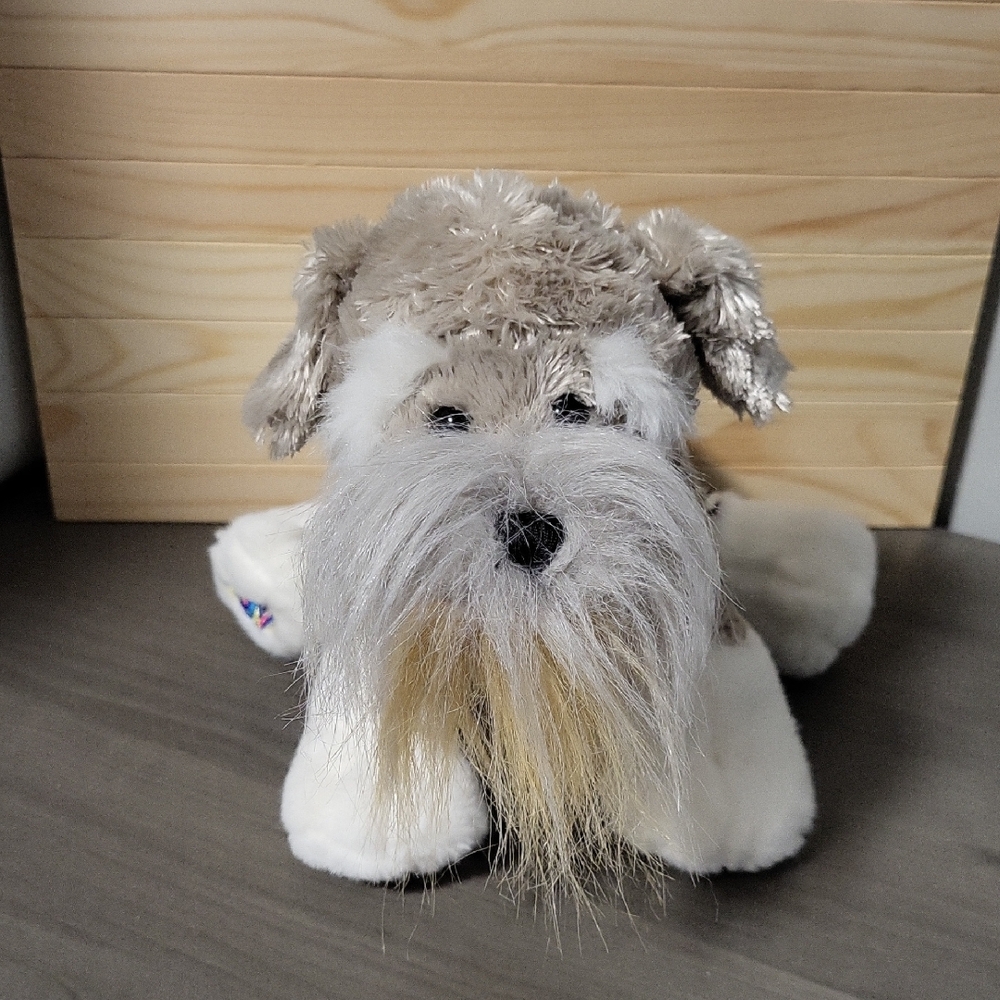 Ganz Webkinz Schnauzer Dog Plush Stuffed Animal Toy